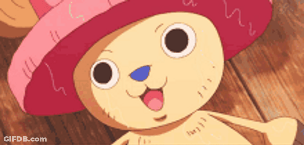One Piece Chopper Cute Grin GIF