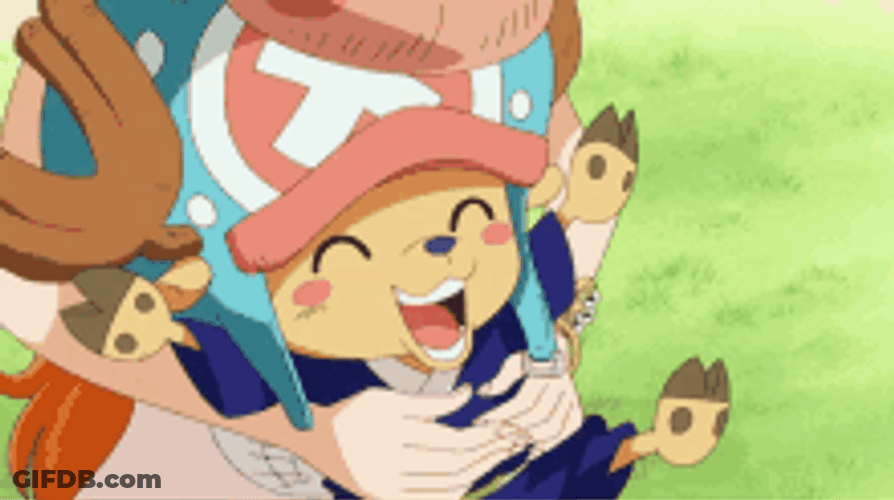 One Piece Chopper Cute Happy GIF