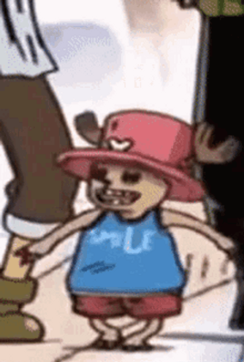 One Piece Chopper Lively DAncing GIF