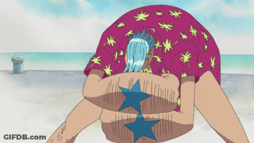 One Piece Franky GIF