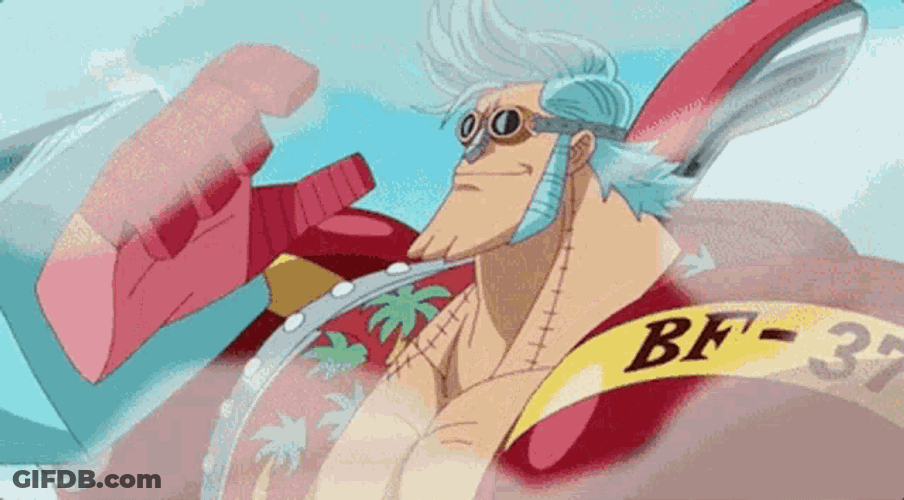 One Piece Franky GIF