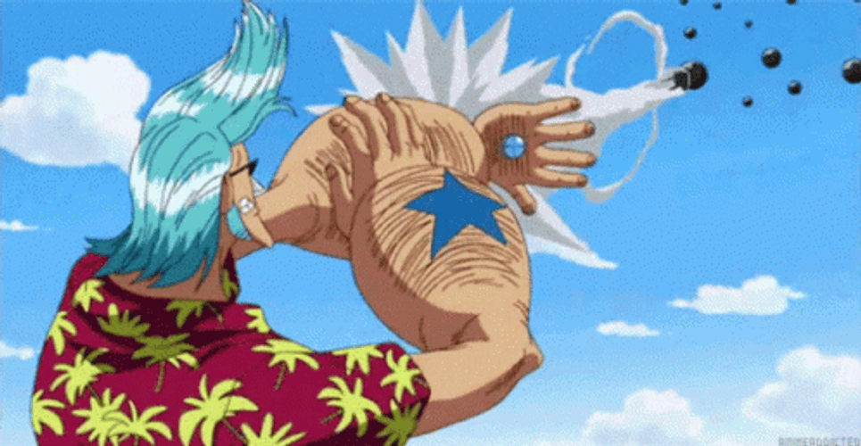 One Piece Franky GIF
