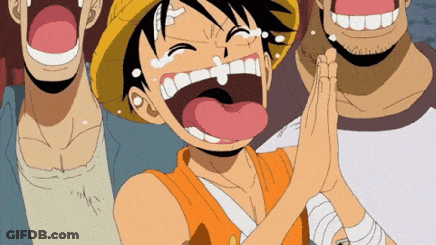 One Piece Funny Luffy GIF