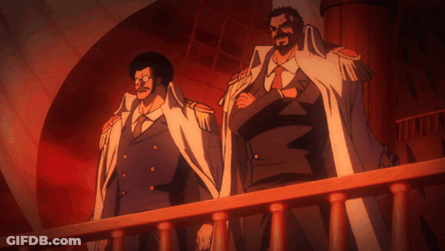 One Piece Garp Stampede GIF