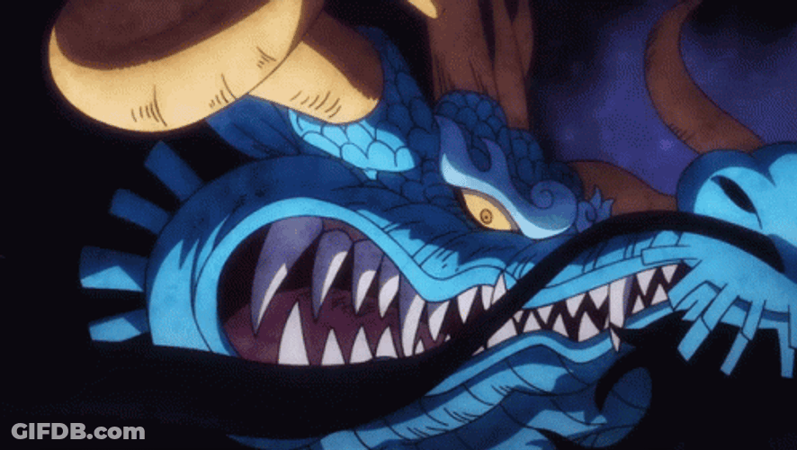 One Piece Kaido Transition GIF