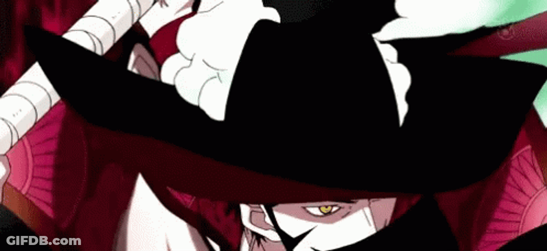One Piece Mihawk Headcanons GIF