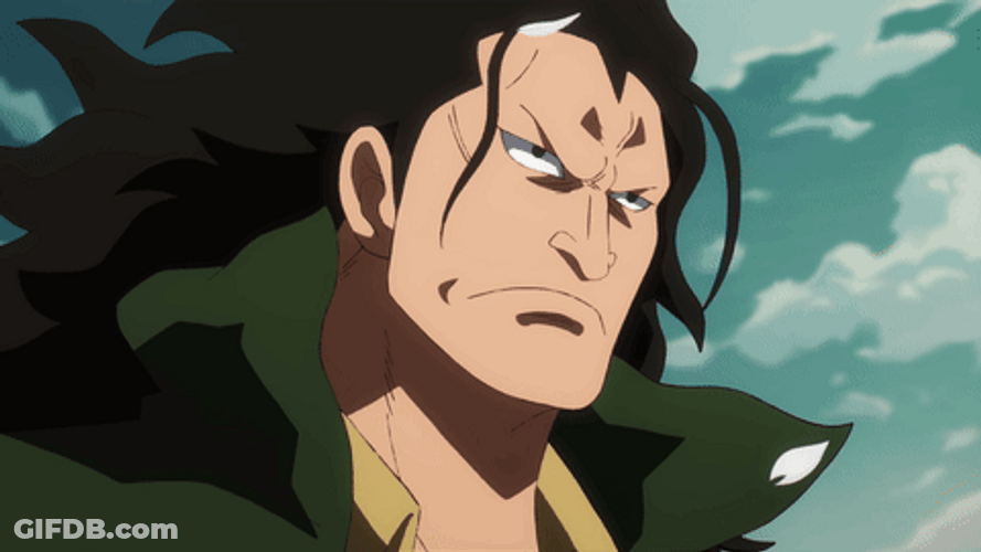 One Piece Monkey D Dragon Looking Far Ahead GIF