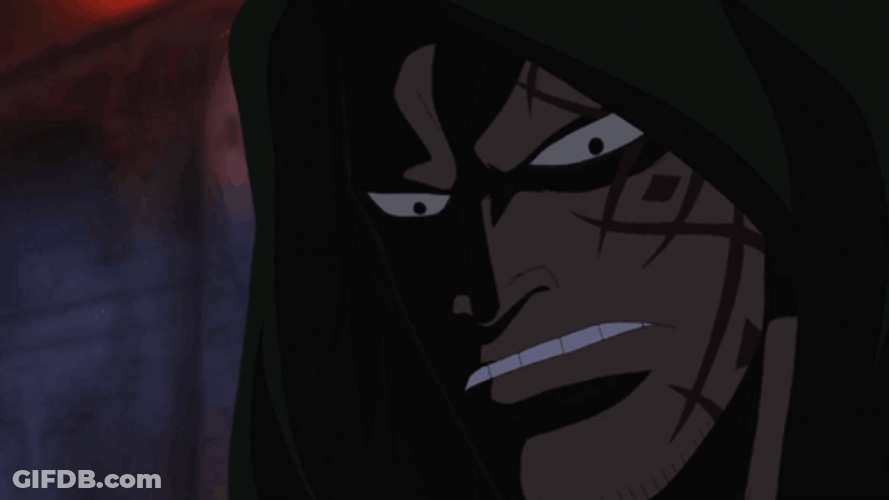 One Piece Monkey D Dragon Looking Shocked GIF