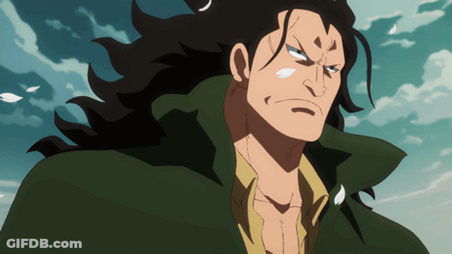 One Piece Monkey D Dragon Speaking GIF