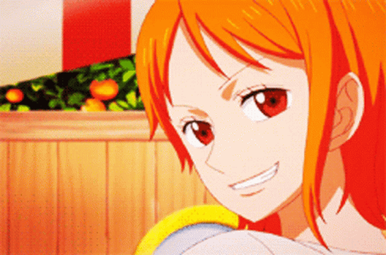One Piece Nami Money Bleh GIF