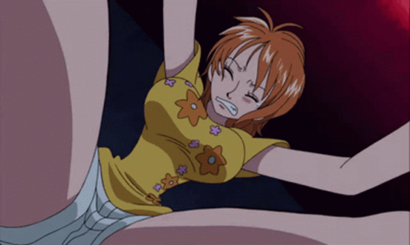 One Piece Nami Watch Out For Thunderclouds GIF