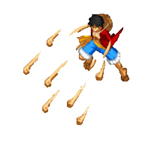 One Piece Pixel Sticker GIF