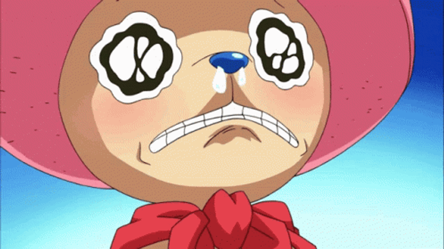 One Piece Tony Tony Chopper Crying GIF