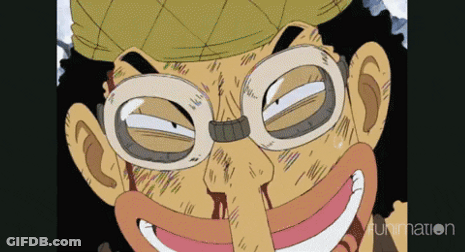 One Piece Usopp Targeting Using Band GIF