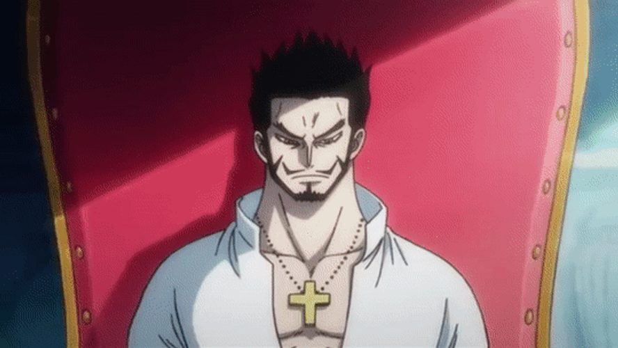 One Piece Warlord Mihawk GIF