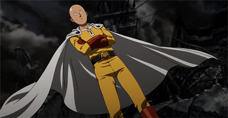 One Punch Man Saitama GIF