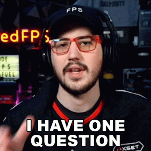One Question JaredFPS GIF