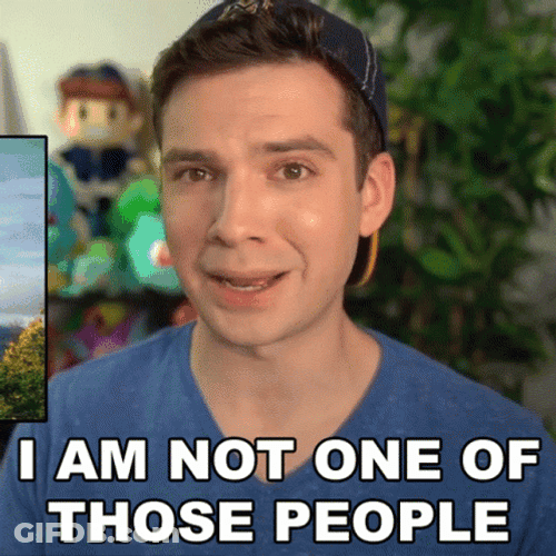 One Those People Im Not A Smart Man GIF