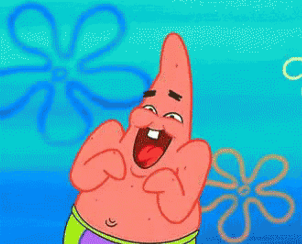 One Tooth Patrick Star Hehehe GIF
