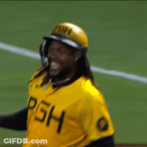 Oneil Cruz Happy Run GIF