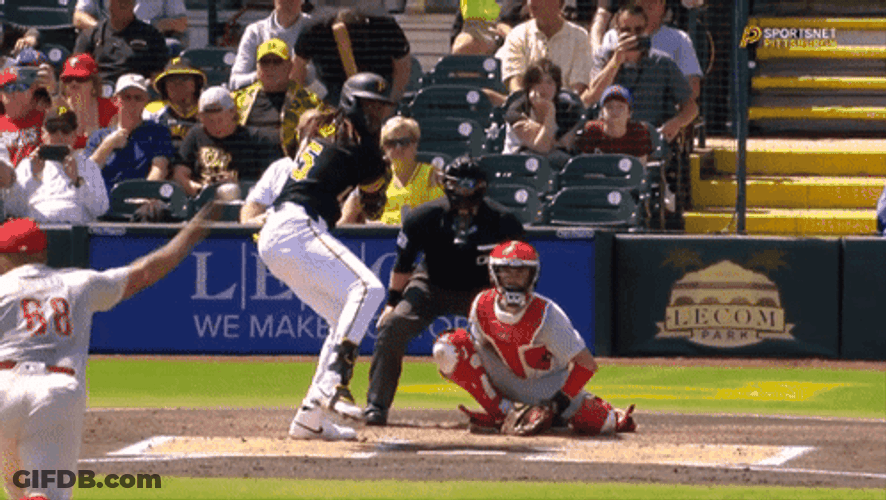 Oneil Cruz Hitting The Ball GIF
