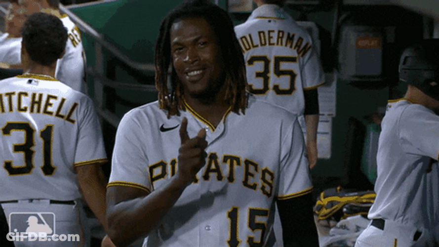 Oneil Cruz Smiling No GIF
