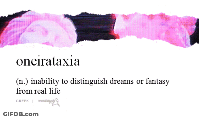 Oneirataxia Word Artwork GIF