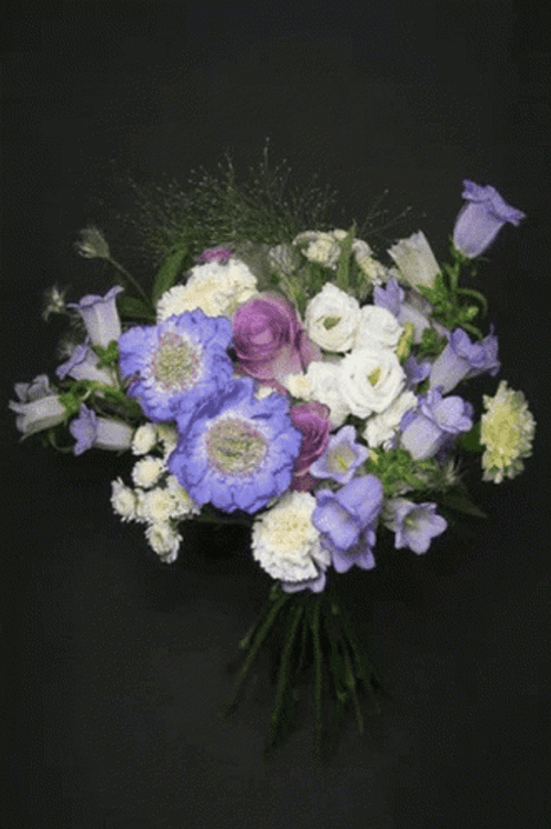 Online Flores Bouquet Order Delivery GIF
