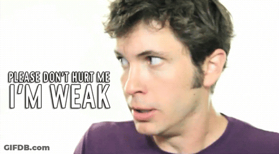 Online Rage Dont Hurt Weak GIF