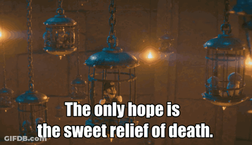 Only Hope Is Sweet Relief Of Death GIF