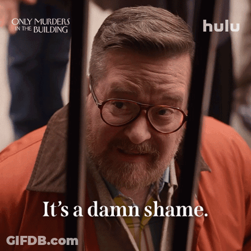 Only Murders In The Building Man With Glasses GIF