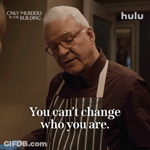Only Murders In The Building Older Man In Apron GIF