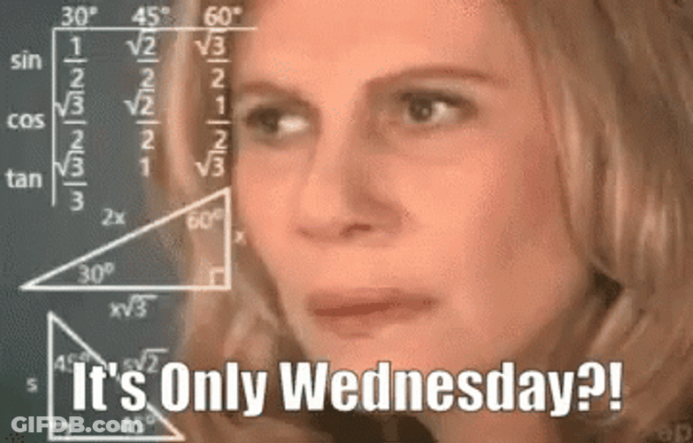 Only Wednesday Math Algebra Meme GIF