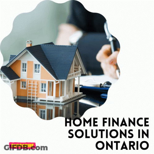 Ontario Home Finance Solutions Model House GIF