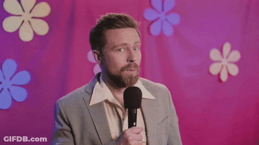 Ooh Guy Talk Show Host GIF