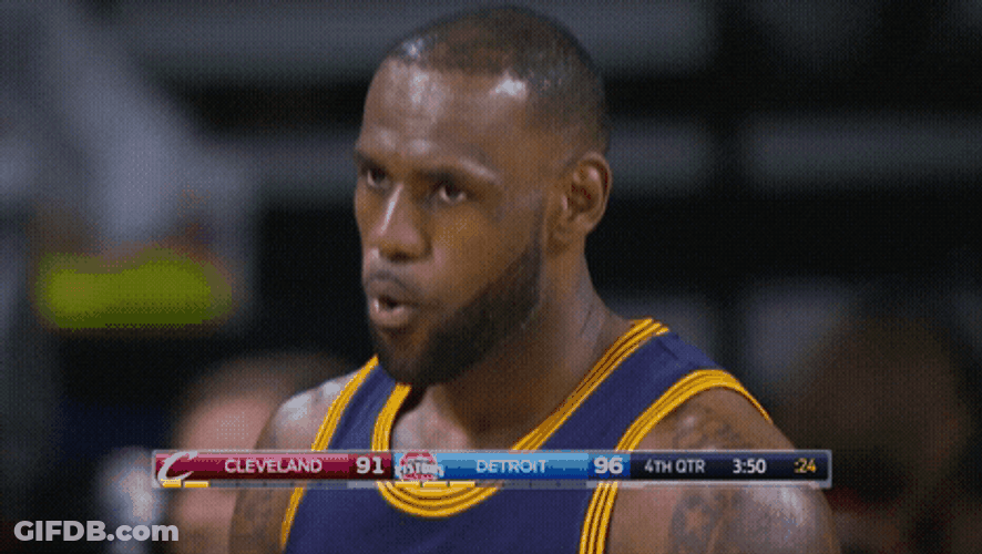 Ooh Lebron James GIF