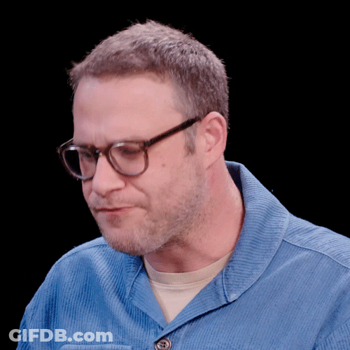 Ooh Seth Rogen Caught The Pepper GIF