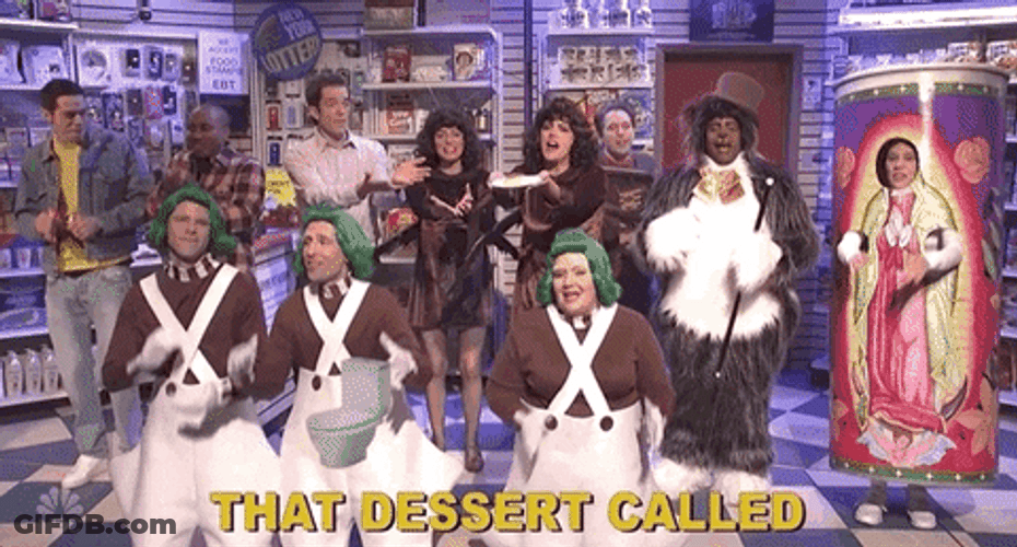 Oompa Loompa Impersonators Dancing At SNL GIF