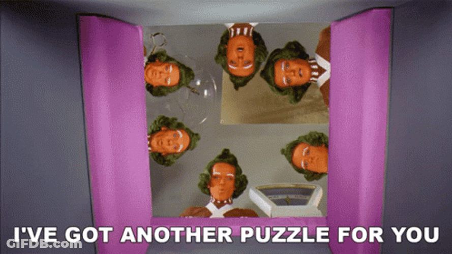 Oompa Loompas Got Another Puzzle GIF