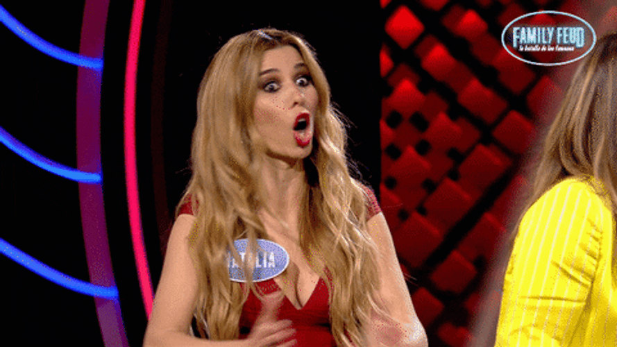 Ooooo Natalia Family Feud GIF