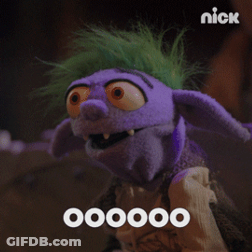 Ooooo Nickelodeon Puppets GIF