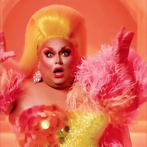 Ooooo Reaction Of Ginger Minj GIF
