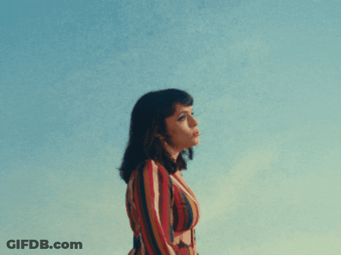 Ooooo Walking Woman GIF