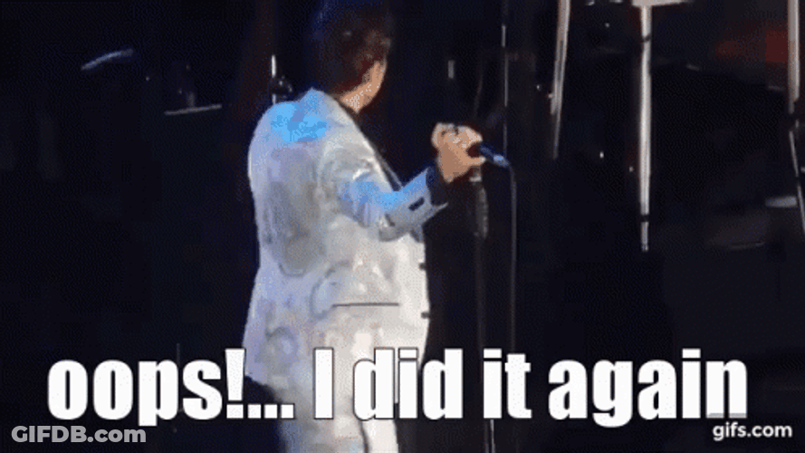 Oops I Did It Again GIF