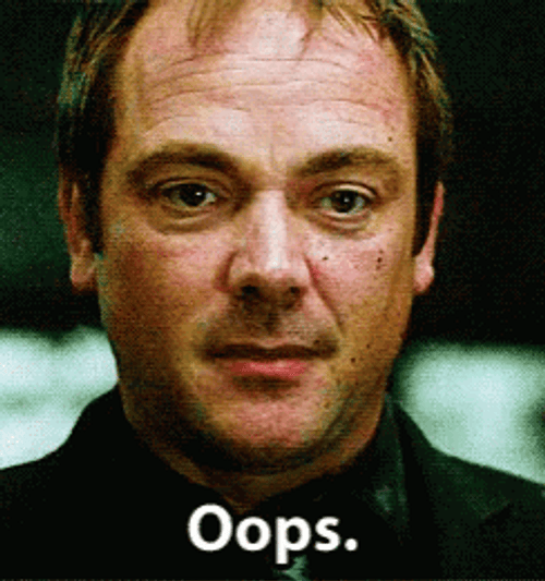 Oops Scary Sheppard Smile GIF
