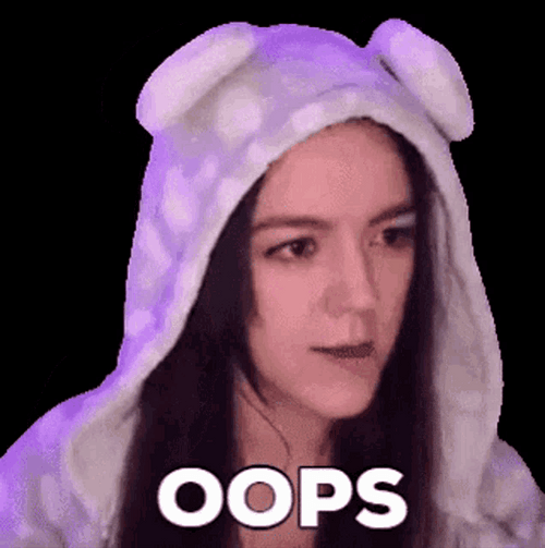 Oops Yikes Face GIF