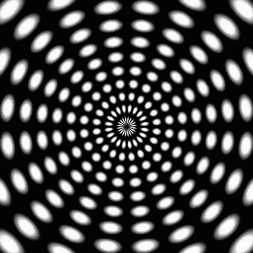 Op Art Hypnosis Spiral GIF