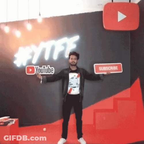 Open And Close Youtube Like And Subscribe GIF
