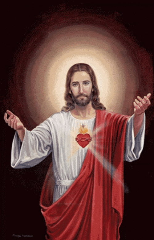 Open Arms Animated Jesus GIF