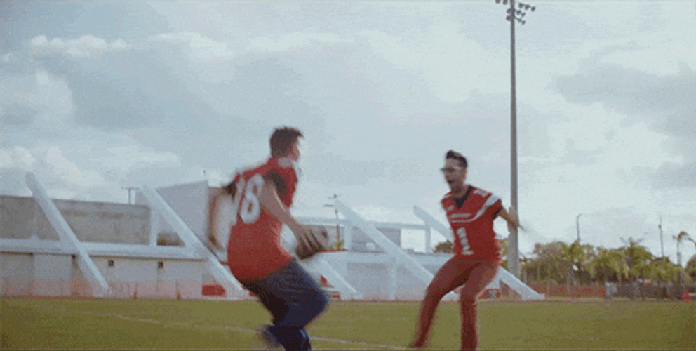 Open Arms Chest Bump GIF